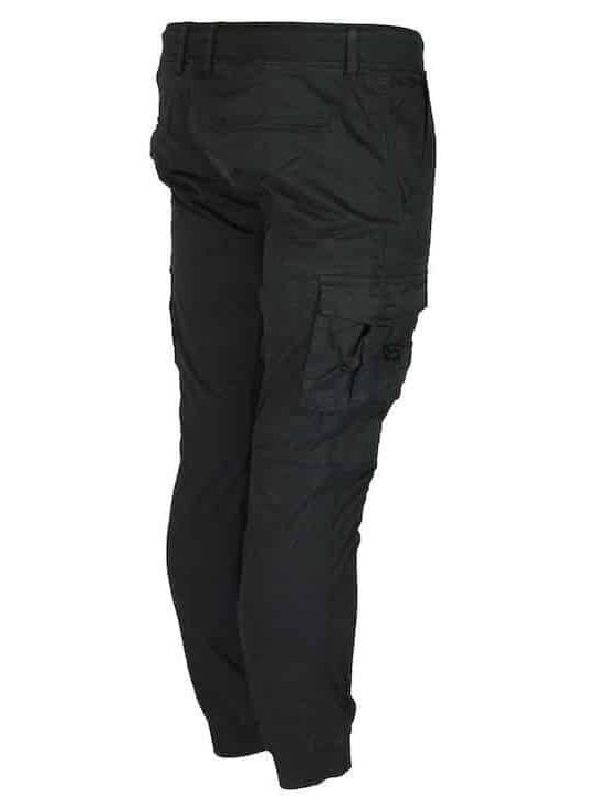 Men’s Cargo Trousers Black