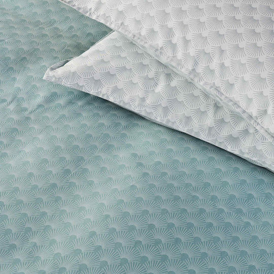 Kentia Пухено Куинсайз 220x240бр Neve MInt Green 300 г/м²Gsm