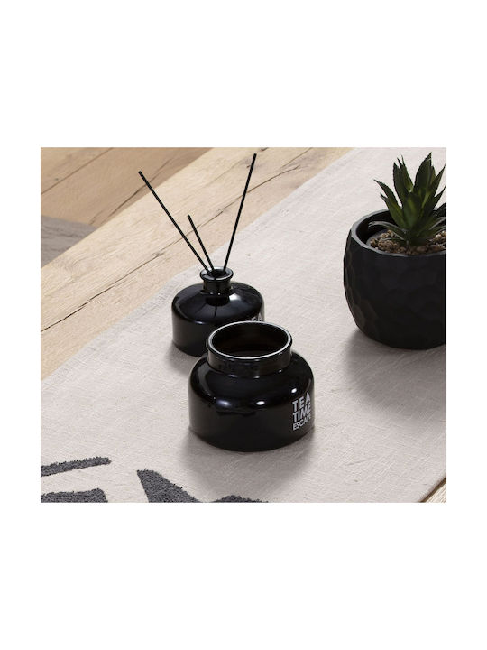 Nef-Nef Homeware Scented Candle Jar Black 425gr 1pcs 034552