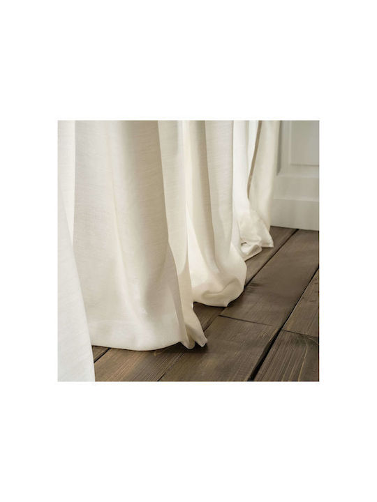 Gofis Home Curtain with Grommet Renata Beige 200x280cm