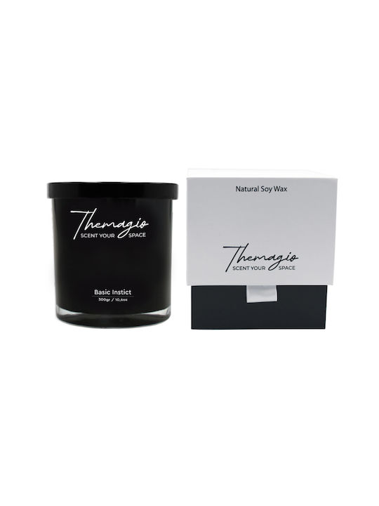 Themagio Aromatic Soy Candle in Jar with Basic Instinct Perfume 300gr