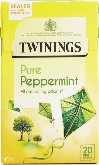 Twinings Pure Peppermint Μέντα 20 Φακελάκια