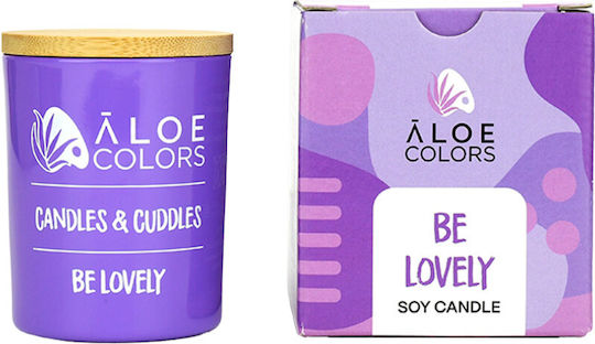 Aloe Colors Be Lovely Αρωματικό Σόγιας σε Βάζο Μωβ Aloe Colors Be Lovely Αρωματικό Σόγιας σε Βάζο Μωβ
