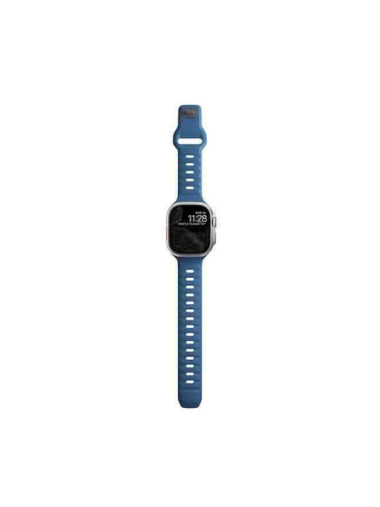 Nomad Sport Strap V2 Lsr Strap Silicone Blue (Apple Watch 38/40/41/42mm)