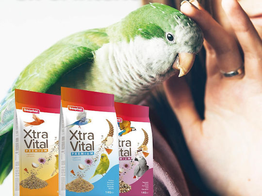 Beaphar Xtra Vital Premium Birds Food for Medium Parrots 500gr