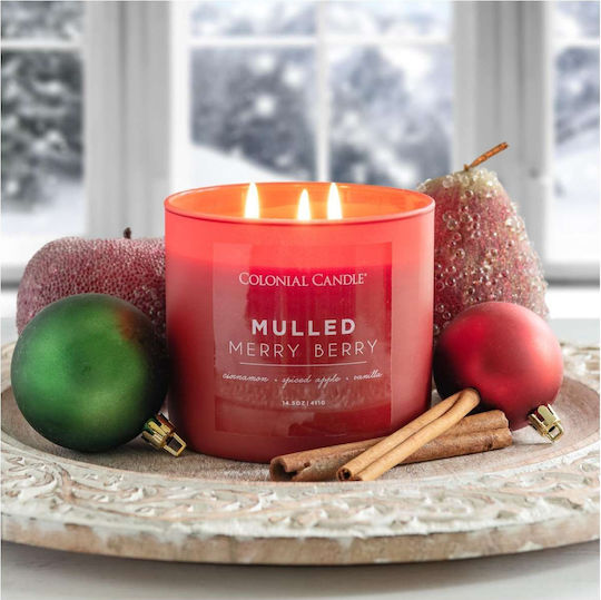 Colonial Candle Αρωματικό Σόγιας σε Βάζο Berry Colonial Candle Αρωματικό Σόγιας σε Βάζο Berry