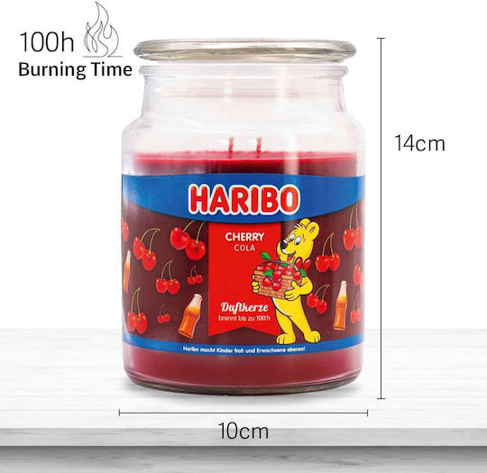 Haribo Lumânare Aromatică în Borcan cu Miros de Cireșe 510gr