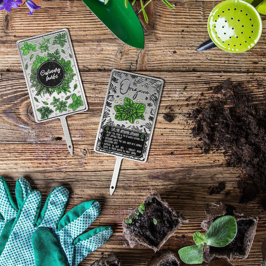 Kadax Herb Plant Spice Label Tag Plate