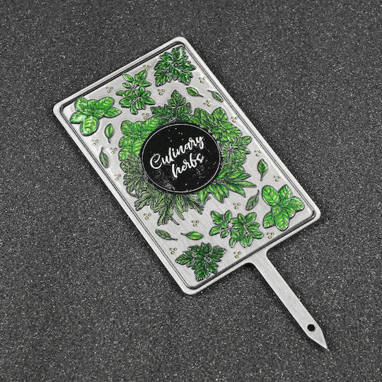 Kadax Herb Plant Spice Label Tag Plate