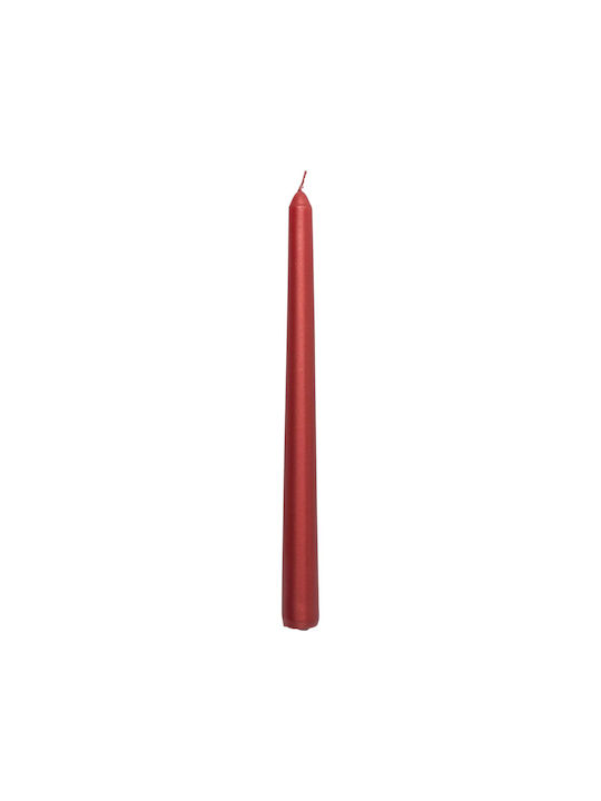 Atmosphera Scented Candle Taper Red 25cm 4pcs