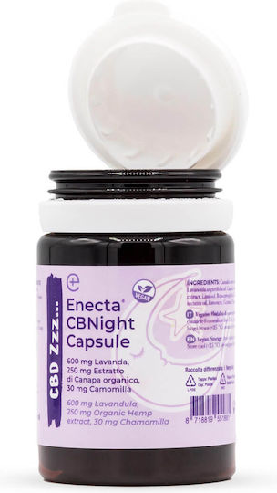 Enecta Cbnight Capsule Cbd & Cbn Somn 30 Capsule