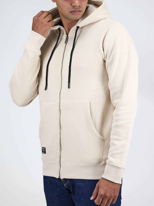 Cardigan With Hood Ecru