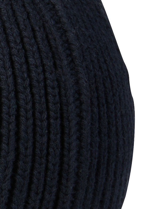 Beanie Ανδρικός Σκούφος Πλεκτός σε Navy Μπλε χρώμα