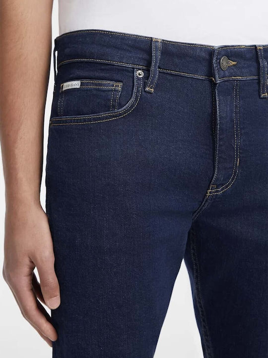 Men's Jeans Pants with Skinny Fit Blue M4YA0F D5DM3 VARD