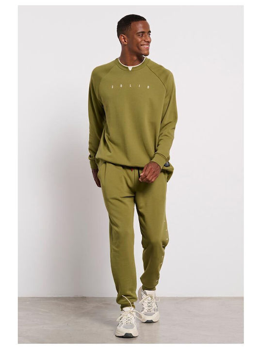 Sweatpants with Elastic Branch