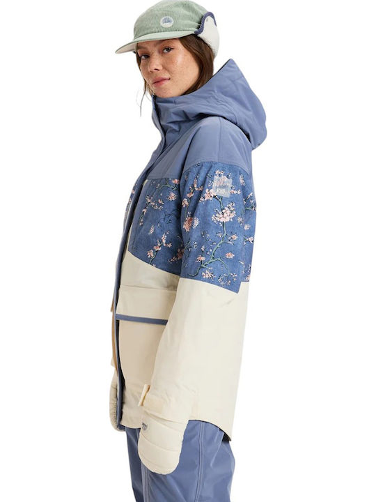Roxy Chloe ERJTJ03473-BQY7 Γυναικείο Μπουφάν για Σκι & Snowboard Πολύχρωμο