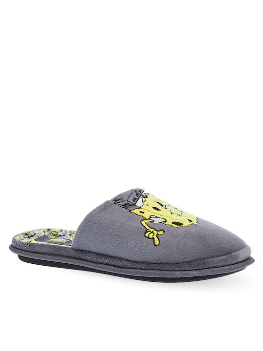 Parex Spongebob 10130164 Men's Slipper Gray