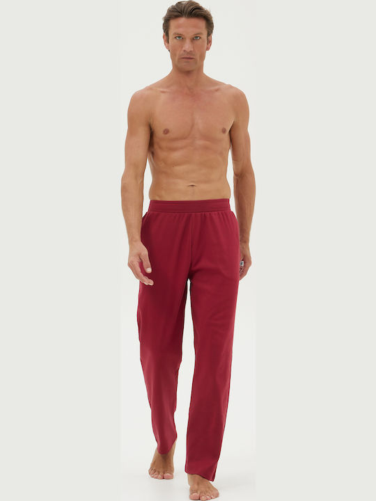 Guy Laroche Зимно Мъжко панталонче на пижама Bordo
