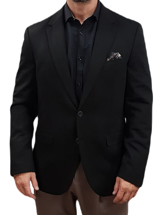 Men's Suit Jacket Regular Fit Black