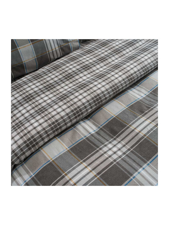 Vesta Home Single Quilt 160x230cm Oslo Black 11.5 Togs