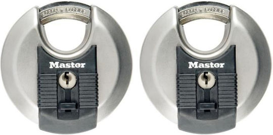 Master Lock Bicycle Cable Lock with Key Gray