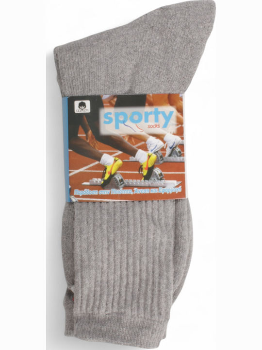 K Socks Ανδρικές Κάλτσες Γκρι 3Pack