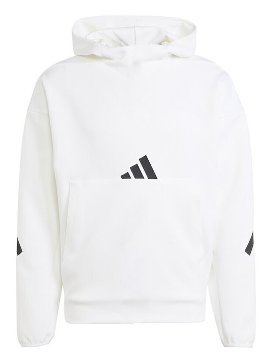 Z.N.E. Sweatshirt mit Kapuze Weiß