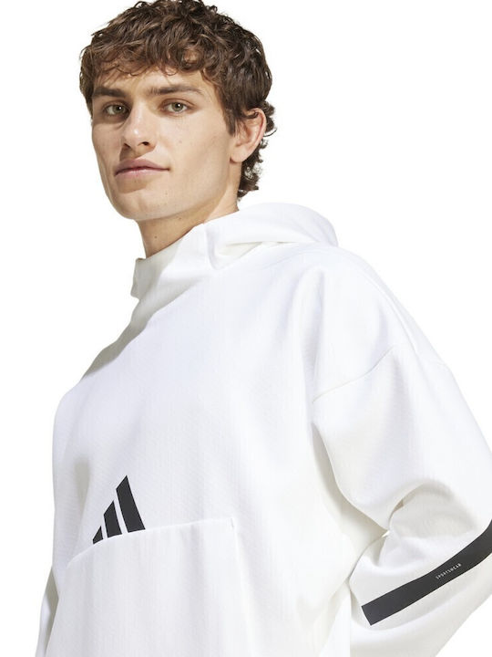 Z.N.E. Sweatshirt mit Kapuze Weiß