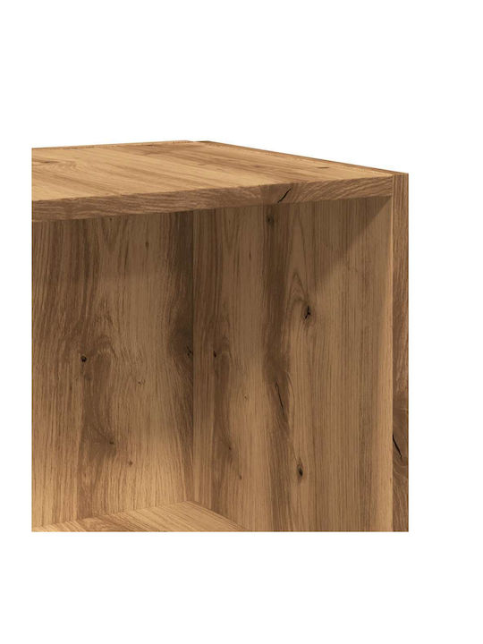 Ъглова Поставка Стенен Дъб 33x33x132см.