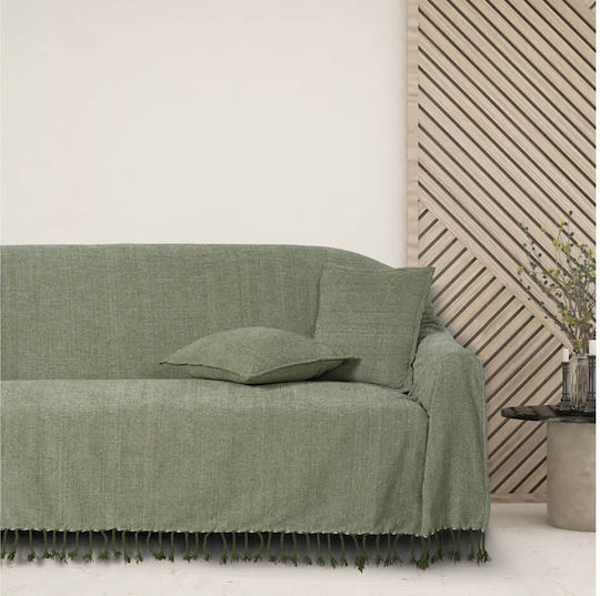 Das Home Zierkissen 0273 Olive 40x40 cm Das Home Zierkissen 0273 Olive 40x40 cm