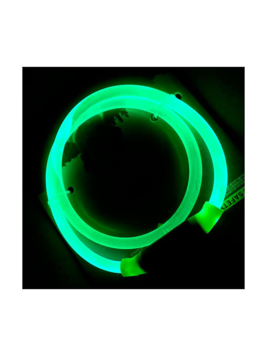 Guler pentru câini din Nylon în culoarea Verde Mare 70cm