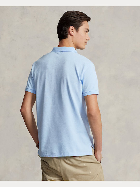 Polo Short Sleeve Light Blue Blouse