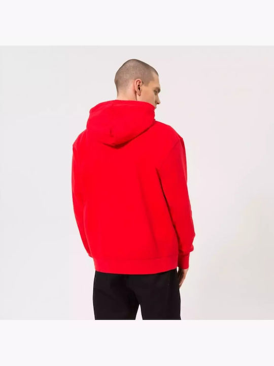 Nike Chicago Bulls Essential Sweatshirt mit Kapuze Rot