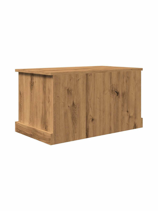 vidaXL Wooden Decorative Trunk Brown 70x40x38cm