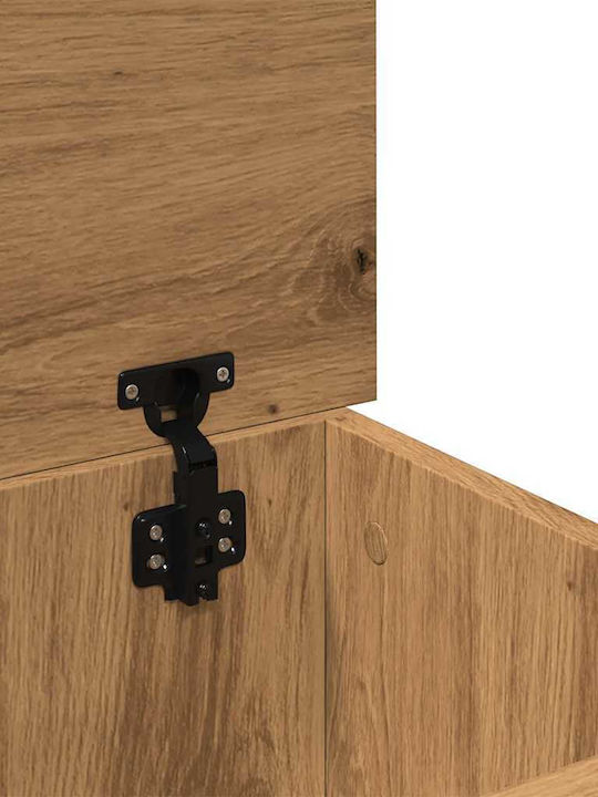 vidaXL Wooden Decorative Trunk Brown 70x40x38cm