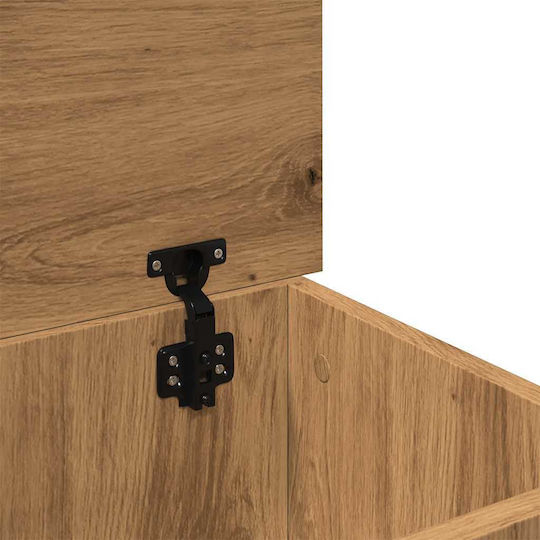 vidaXL Διακοσμητικό Μπαούλο Ξύλινο Καφέ 70x40x38εκ.