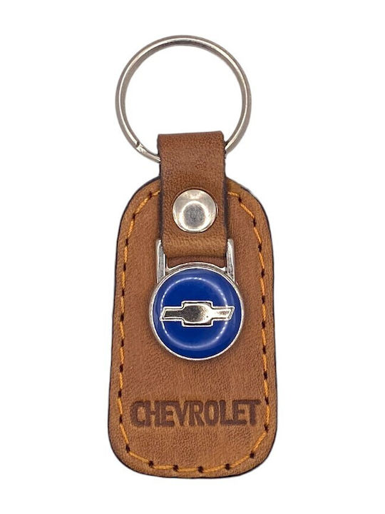 Brelocuri din piele maro Chevrolet