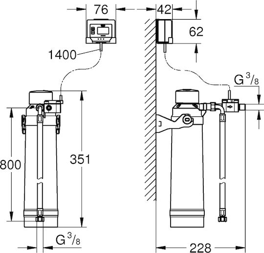 Blue Magnesium+zinc Σετ Εκκινησης Φιλτρου 40875000 Grohe