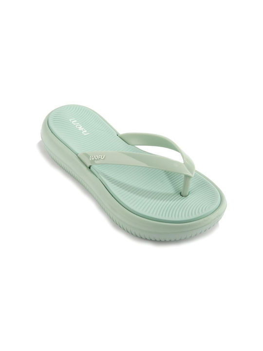 Fshoes Women's Slides Green