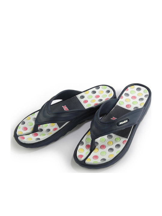 Women's Flip Flops in Blue Color