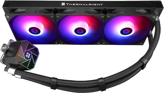 Thermalright Aqua Elite 360 Water Cooling AIO CPU with 3 120mm Fans and ARGB Lighting