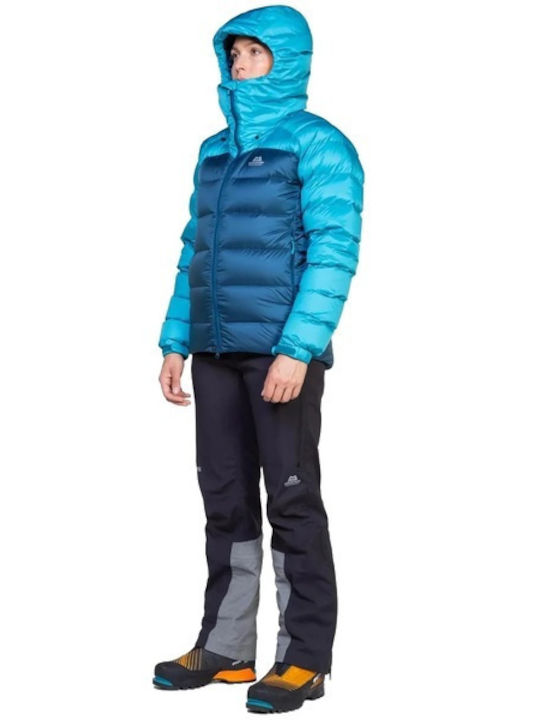 Women's Short Puffer Jacket for Winter Deep Teal-fresh