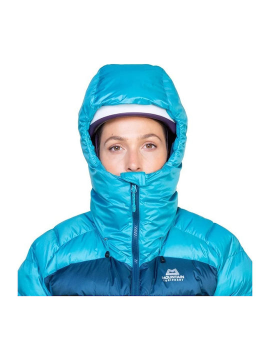 Women's Short Puffer Jacket for Winter Deep Teal-fresh
