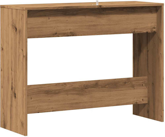 Wooden Console Table Αρτισιανή Δρυς L100xW35xH76.5cm