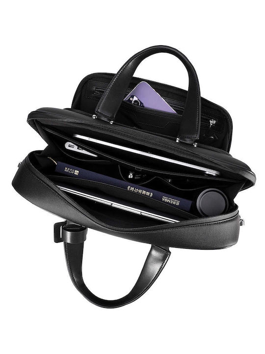Jolar Impermeabila Geantă De umăr / de mână pentru laptop 15.6" în culoarea Negru YL006BK