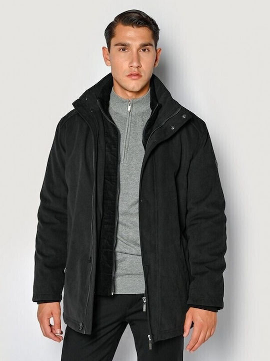 Ärmellos Jacke Schwarz