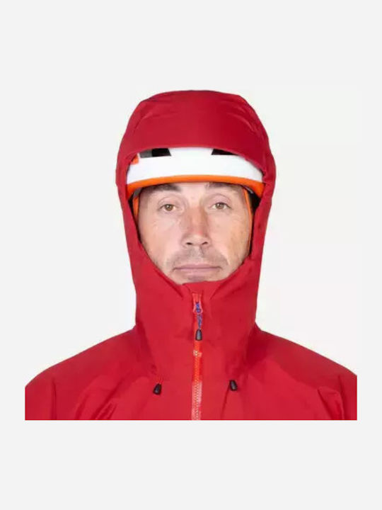 Winter Jacket Hardshell Waterproof and Windproof Red