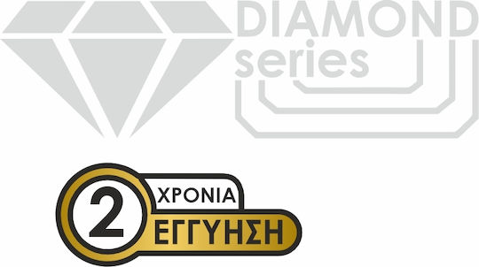 Elvhx Στεγανός Προβολέας LED 10W Φυσικό Λευκό 4000K IP65