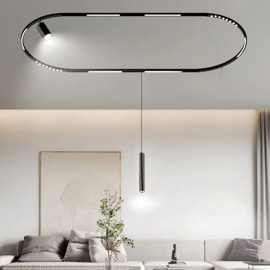 Inlight LED Комерсиално Линейно Осветление Светило Таван 6W Ш19xВ2.2см.