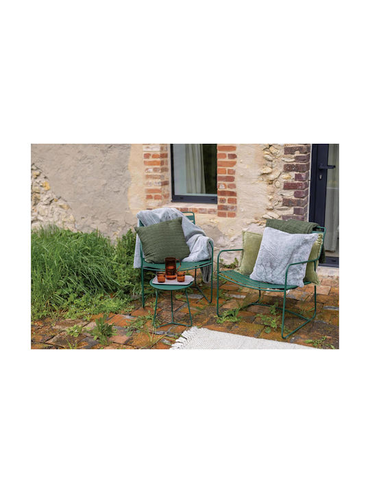 Vivaraise Vivaraise Sofa Cushion Kinta Olive Dark Green 45x45cm